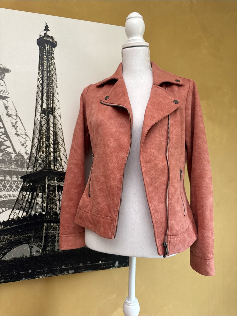 Liverpool Suede Moto Jacket